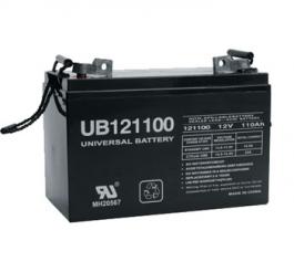 Universal Battery UB121100 NB replacement sealed lead acid battery