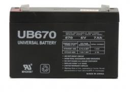 Universal Battery UB670 Sealed Lead Acid