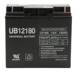 Universal Battery UB12180 replacement sealed lead acid battery