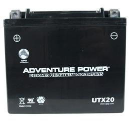 Battery Universe UTX20 Sealed Lead Acid Motorcycle Battery