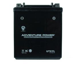 Battery Universe UTX7L Sealed Lead Acid Motorcycle Battery