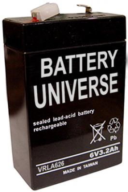 Battery Universe VRLA626 Sealed Lead Acid Sealed Lead Acid Battery